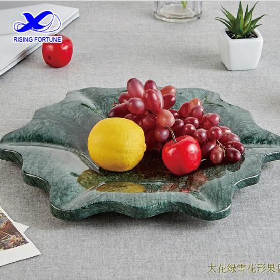 Natural marble fruit dish plate in stock