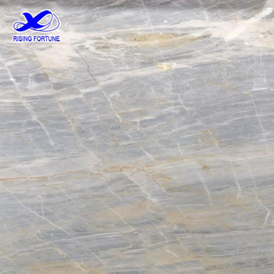 Blue gold gray marble for wall floor slabs
