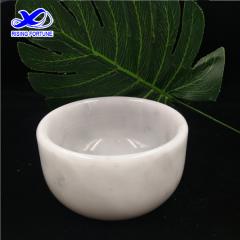 white marble tea cup