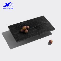 Black and delicate marble serving tray