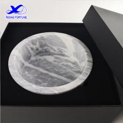 Natural Marble Pet Food Container Gift Box Packaging Feeding Food and Water for Cats and Dogs