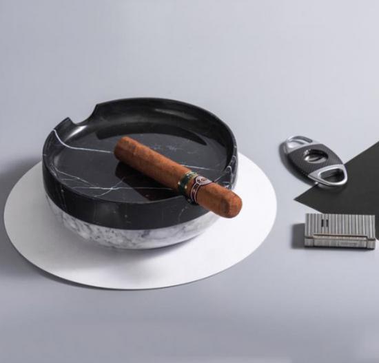 Modern Design Marble Cigar Ashtray Onyx Marble Ashtray