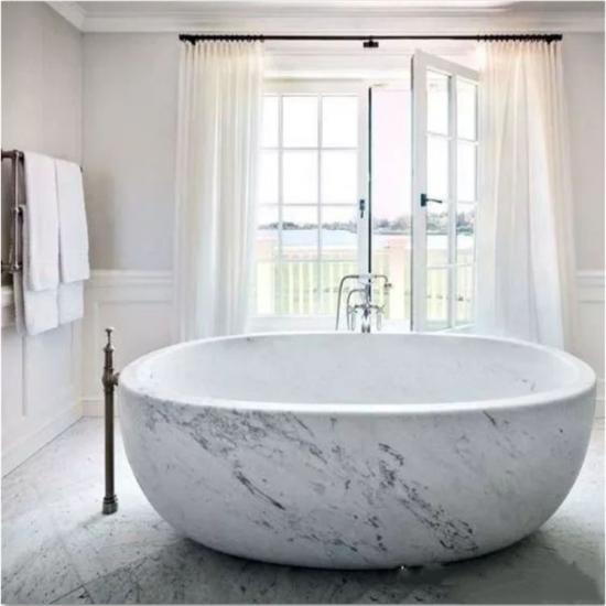 Hot Sale European Style Marble Bathroom Bathtub