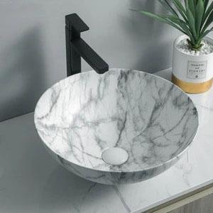 Artificial Marble Bathroom Kitchen Basin And Sink