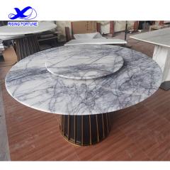 Round Marble Dining Table Set 6 Chair