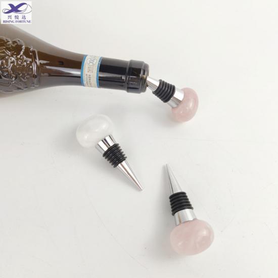Hot Selling Decorative Personalised Crystal Wine Bottle Stoppers