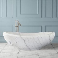 custom white marble bathtub in bulk UK