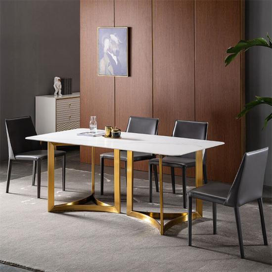Luxury Personalised Sintered Stone Dining Room Table with Chairs