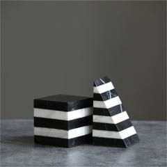 marble decorative bookends