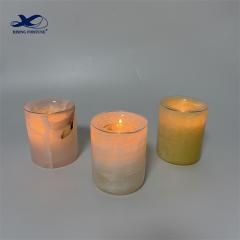 White and Pink Onyx Candle Jar Suppliers