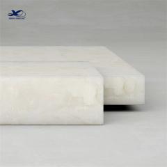 Square Shape Minimalist Natural Design Tea Table