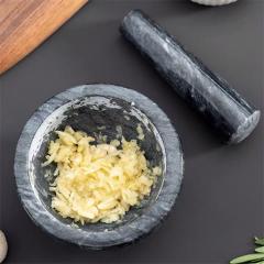 High Quality Customize Green Black Granite Pestle and Mortar