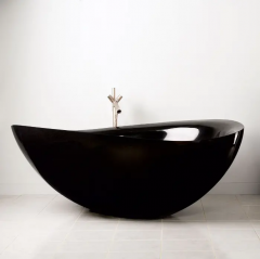 Modern Design Polished Custom Size Natural Marble Stone Bathtub