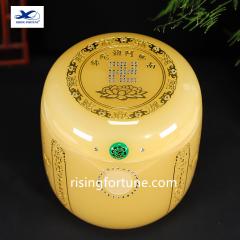 Hot Products Made In China Funeral Products Wholesale Cremation Marble Urns Onyx Funeral Urns For Human Ashes