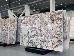 Luxury Natural Viola Marble Slab