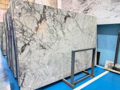 Victorian Marble Slab Floor Wall Decoration