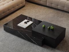 Luxury stone coffee tables tea tables real marble tile dining tables