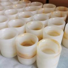 Onyx candle jar