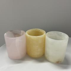 Onyx candle jar