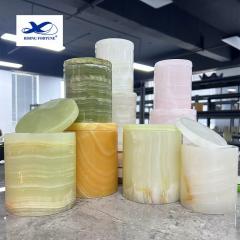Wholesale Blue Onyx Scented Candle Jars