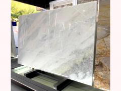 Modern luxury Picasso white marble slab dining table