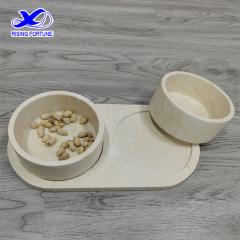 100% Marble Pet Bowl Feeders for Your Pets