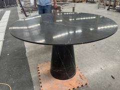 Round dining table marble dining table