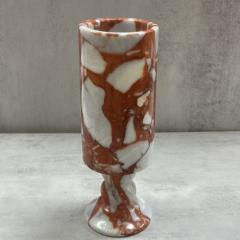 RF-Luxury Decorative Marble Vase | Handmade Stone Ornament for Sample Room
