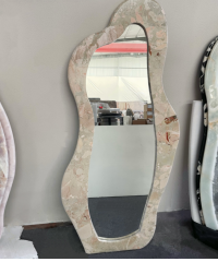 RF-Custom Stone‑Framed Decorative Mirrors | Irregular & Rectangular Styles