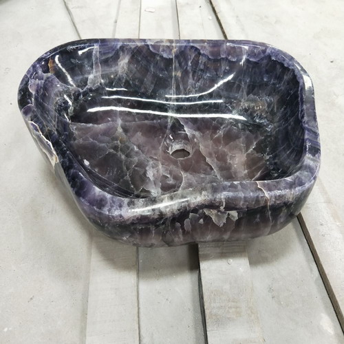  Luxury purple onyx sink sharing from USA customer